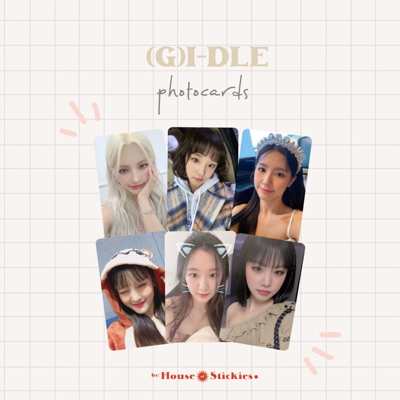 GI-DLE Unofficial Photocard (Gf Selca Edition)