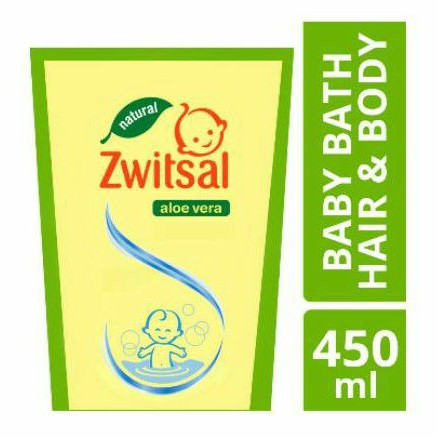 zwitsal baby bath hair &amp; body 450ml / 600ml