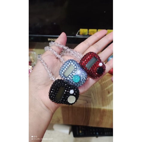 Tambahan Tali  Cincin Mutiara Tasbih Digital Swarovski / Gelang Mutiara Tasbih Digital Swarovski (HANYA CINCIN / GELANG SAJA TIDAK TERMASUK TASBIH )