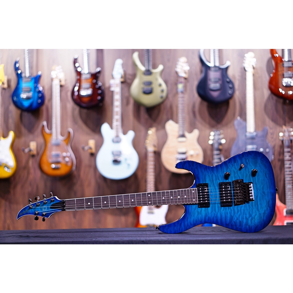 Caparison C2 dellinger trans blue HH C20190476