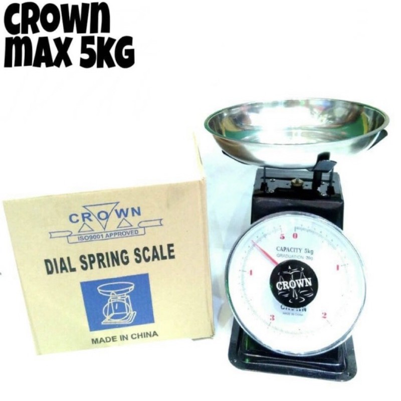 Timbangan Duduk Jarum "Crown" 5KG
