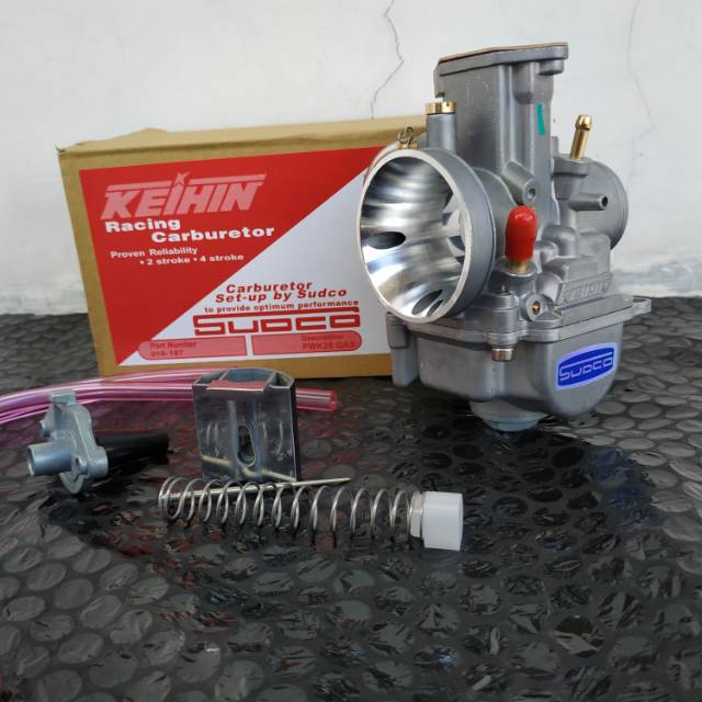 Pwk 28 sudco keihin japan || pwk28 keihin bkn cpo rideit scarlet