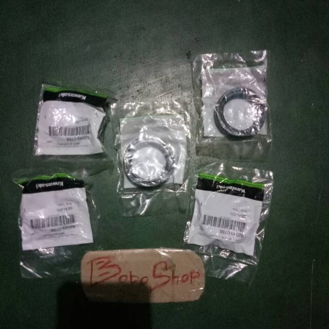 seal sil sok shock depan set kiri kanan klx150 BF original