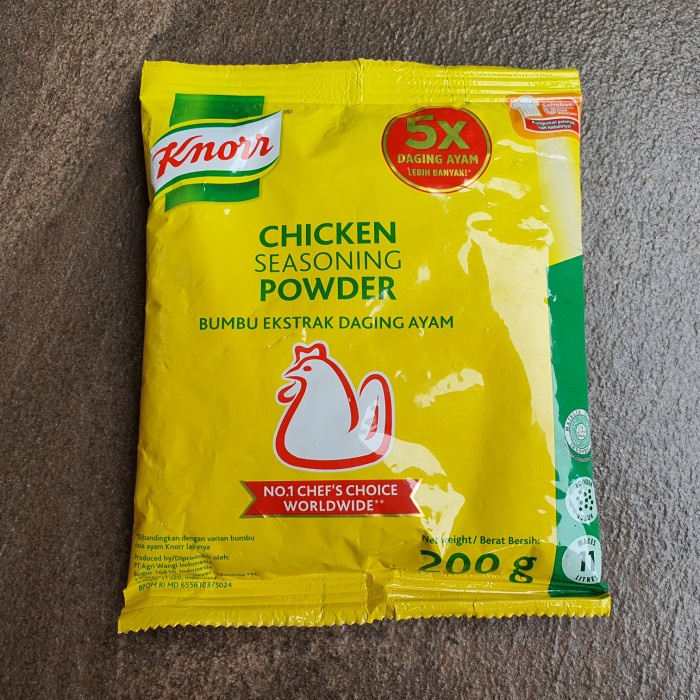 

KNORR CHICKEN SEASONING POWDER 200g