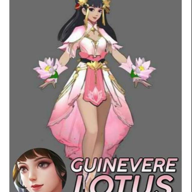 Guinevere Lotus Skin Costume