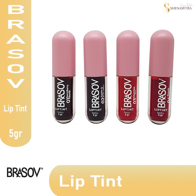 Brasov Lipstick Lip Tint 5 Gram (BPOM RI)