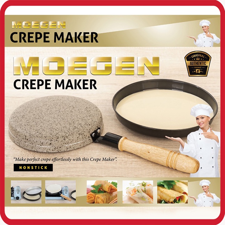 ORIGINAL MOEGEN Germany crepe maker moegen marble granite anti lengket original