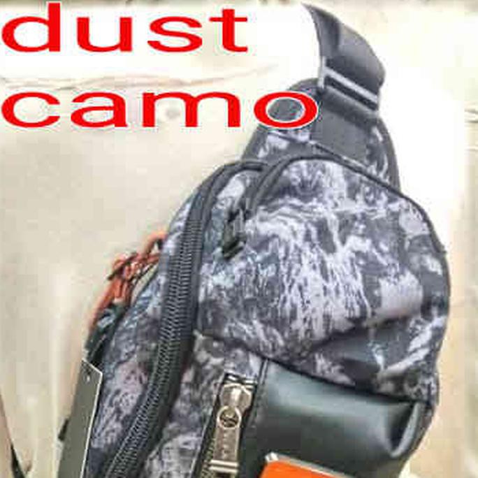 Pengiriman Cepat Kelley Tumi Alpha Bravo Kelley Sling bag waistbag Tumi selempang - Dust Gray Camo