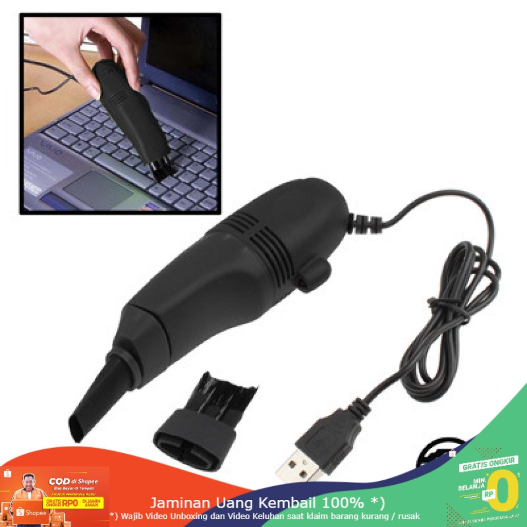 (BISA COD) RVOSTR HARKO Mini Vacuum Cleaner USB Pembersih Debu Keyboard - FD-368