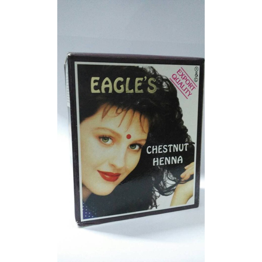 EAGLE Natural Organic EAGLES HENNA Dan Cat Pewarna Rambut 2in1