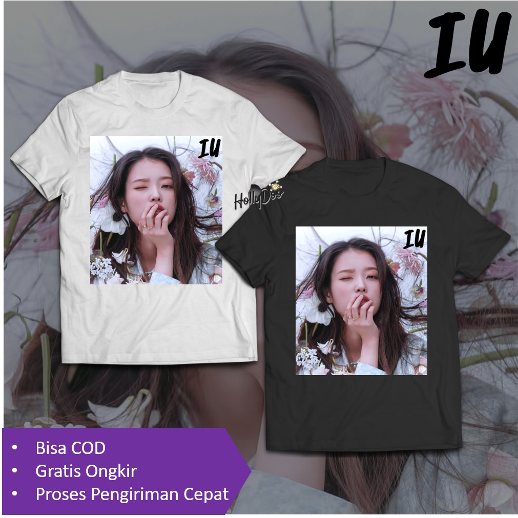 Kaos IU T-Shirt Lee Ji-eun