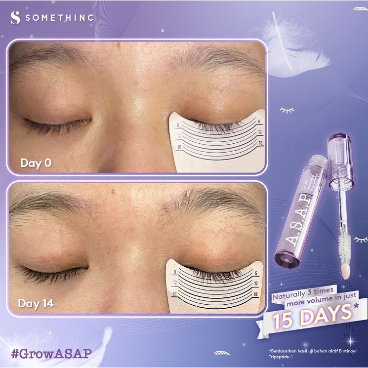 SOMETHINC ASAP Eyelash &amp; Brow Treatment Serum Bulu Mata dan Alis