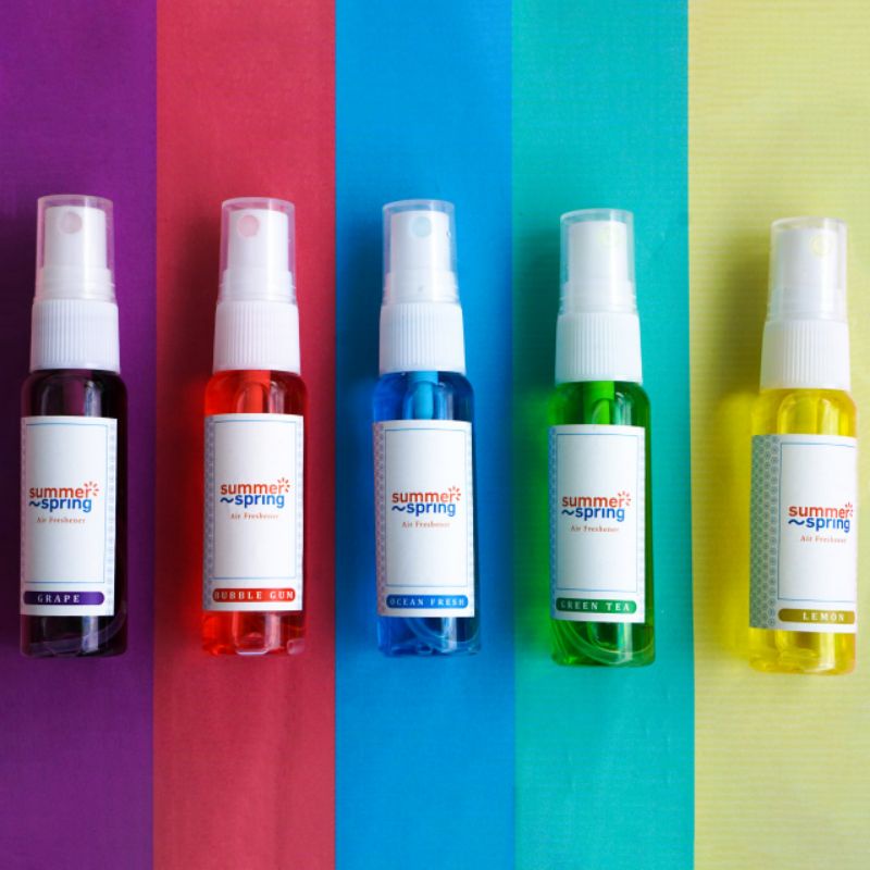 Spray Parfume Botol Mewah Unik Pengharum Parfum Mobil Summerspring