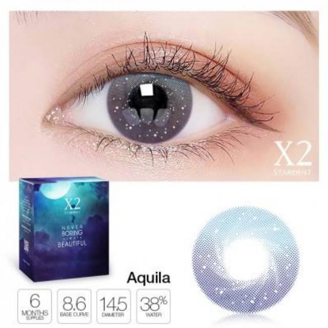 Softlens X2 Stardust Normal / Blackpink Softlens / Soflen