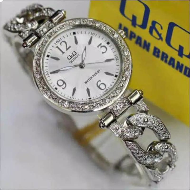 Jam Tangan Wanita Q&amp;Q QnQ QQ F539 F539J Original