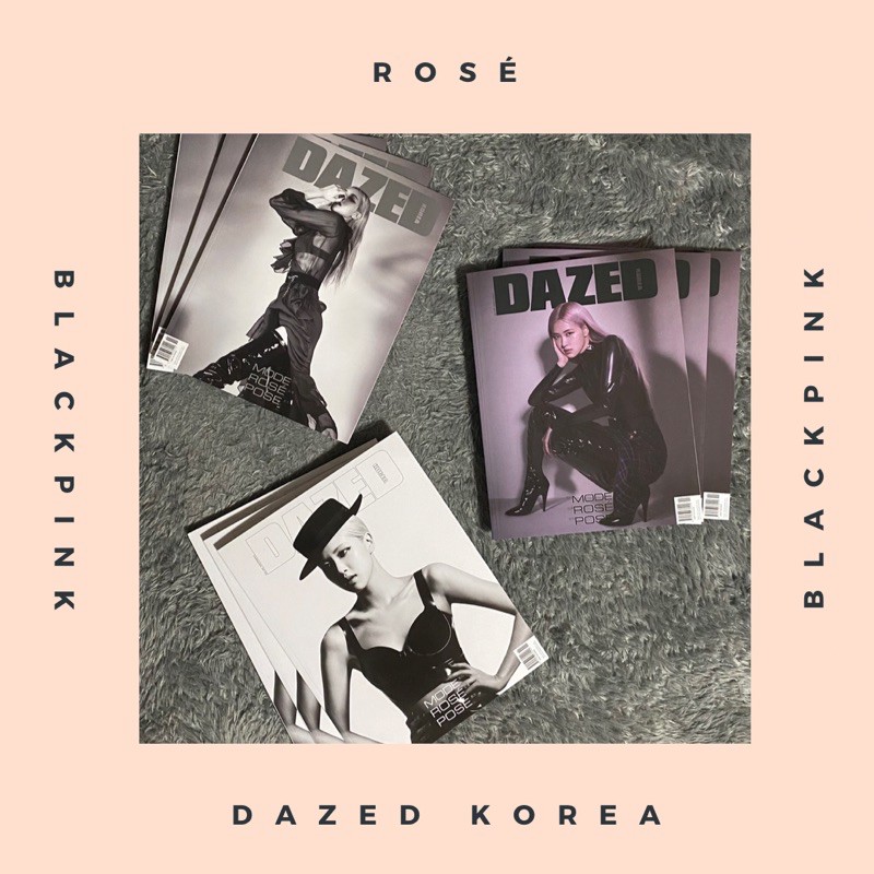 Blackpink Rose Dazed & Confused Korea 2020