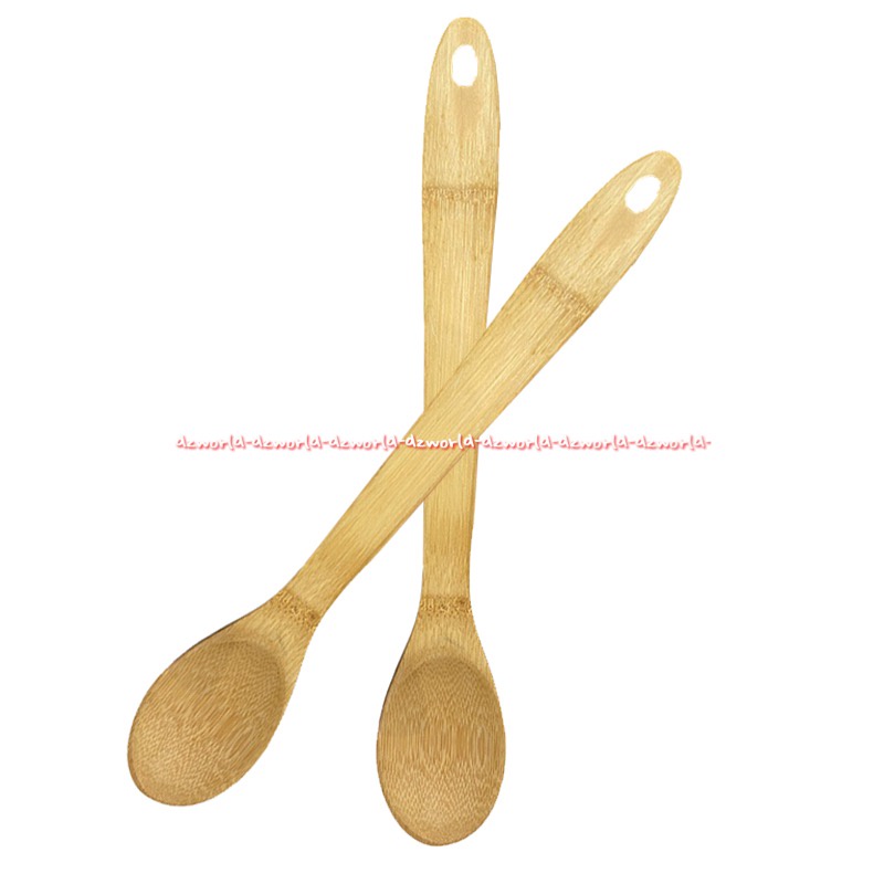 Krischef Spoon Wood Woody Sendok Spatula Tangkai Panjang Bahan Kayu Kris Chef