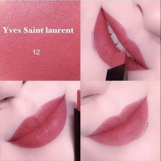 YSL The Slim Matte Lipstick - Nomor 12