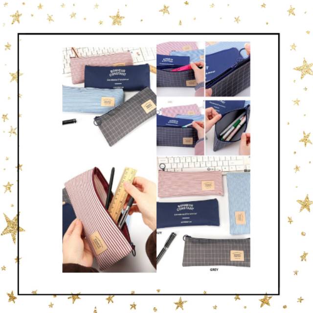 

Tempat pensil Bonheur / tempat pensil / tempat kosmetik / tempat pensil murah