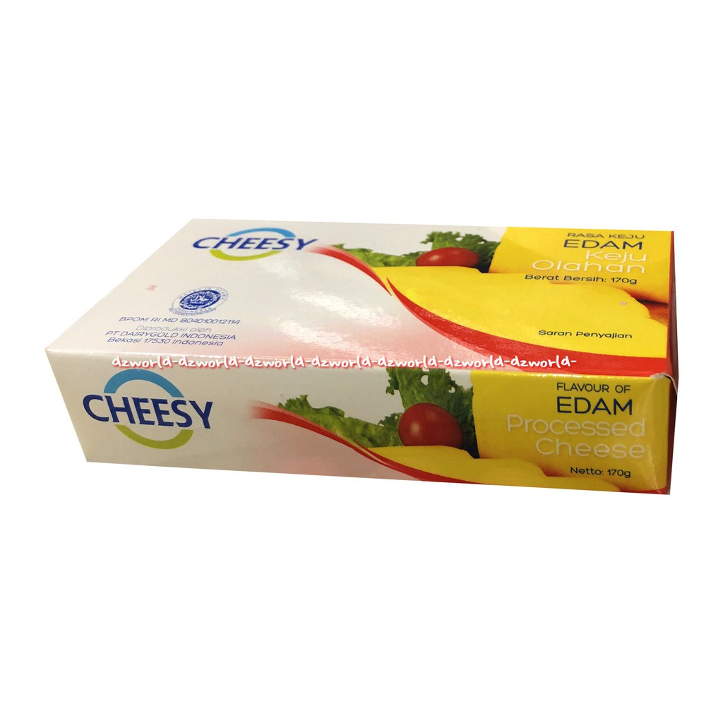 Cheesy Rasa Keju Edam Keju Olahan 170gr Processed Cheese Ches