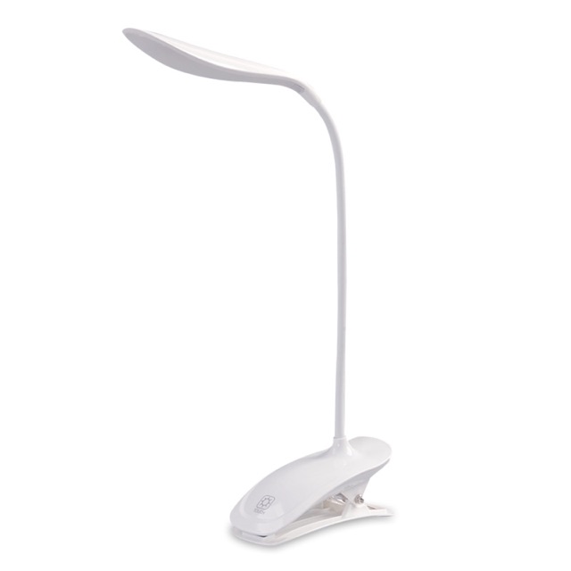 clip flexible wide desk table lamp / lampu meja belajar rumah jepit klip