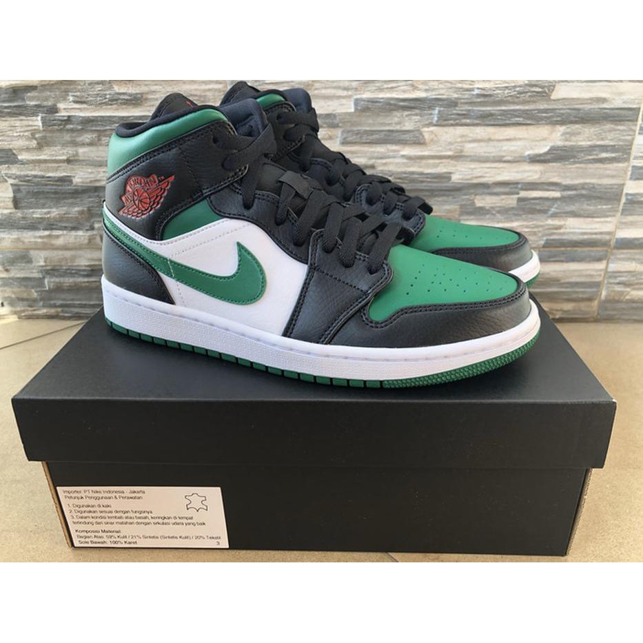 jordan 1 green toe