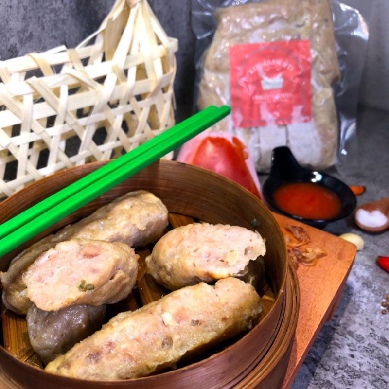 

Dimsum lumpia ayam isi 9 - premium frozen food halal