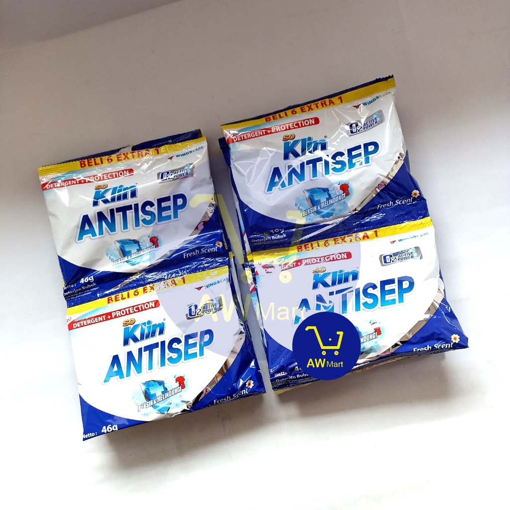 SO KLIN ANTISEP RENCENG (ISI 6 PCS X 40GRAM) - SOKLIN ANTISEPTIK RENCENG (ISI 6 PCS X 40GRAM)