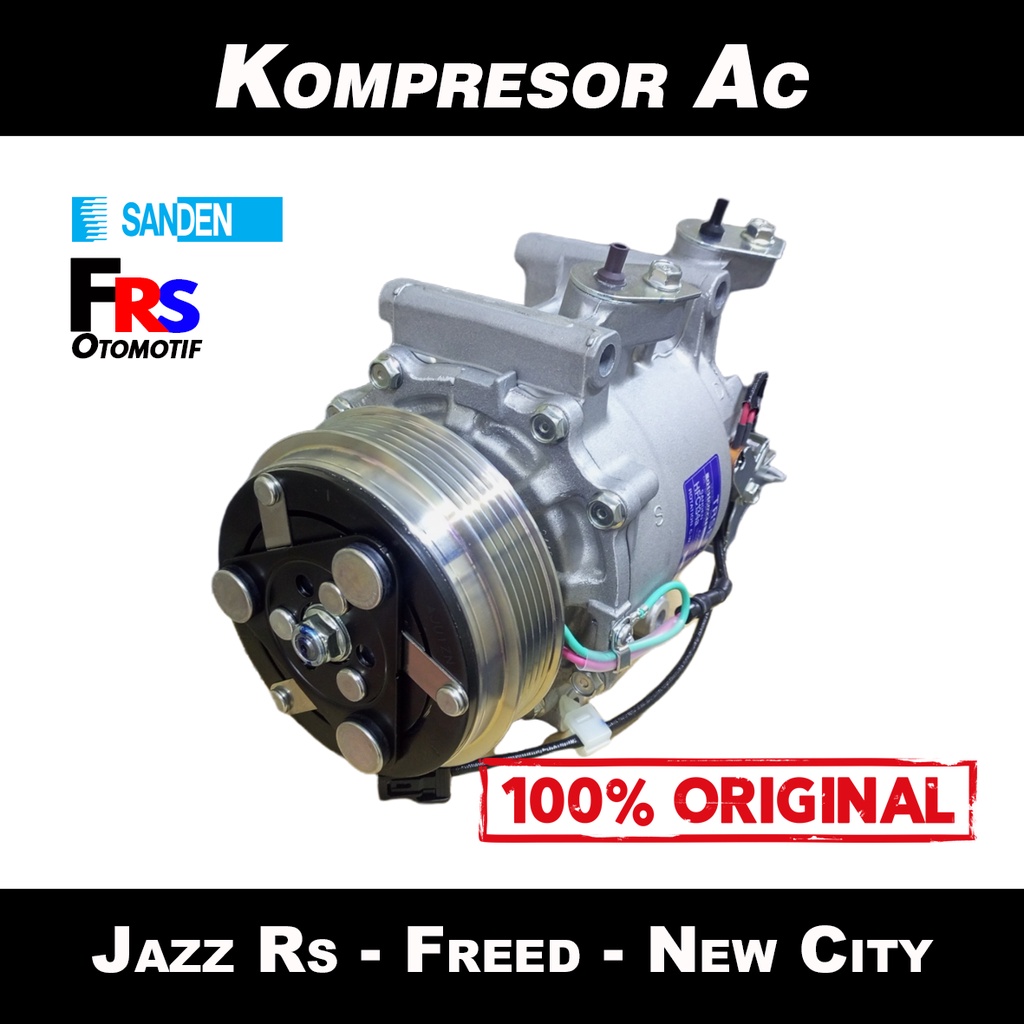 KOMPRESOR AC JAZZ RS KOMPRESOR AC FREED KOMPRESOR AC NEW CITY ORIGINAL