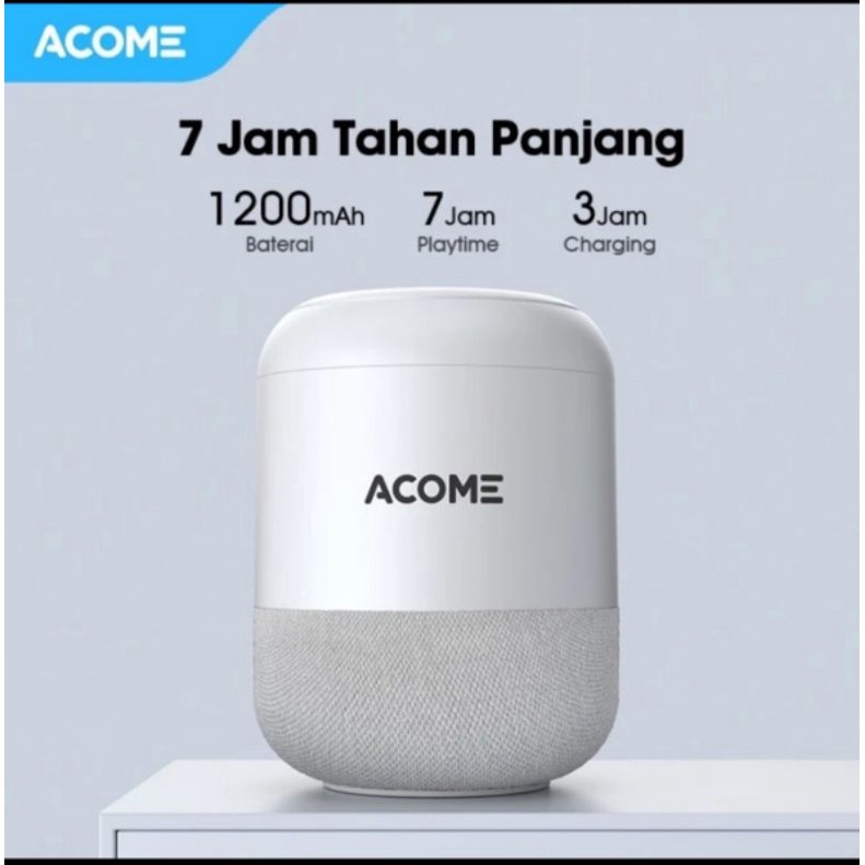 ACOME A11 NEW Speaker Stereo Bluetooth 5.0 TWS 5W Portable ORIGINAL