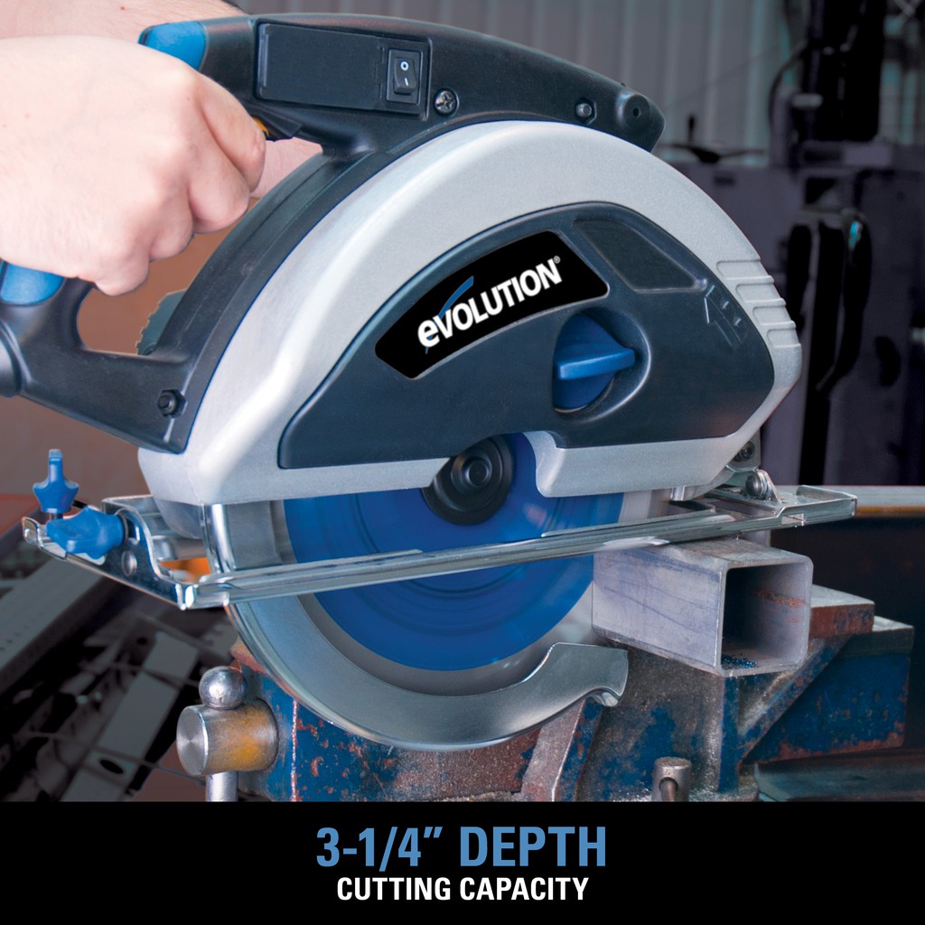 Circular Saw EVOLUTION EVOSAW230 - Mesin Gergaji Potong Stainless Besi Kayu Aluminium
