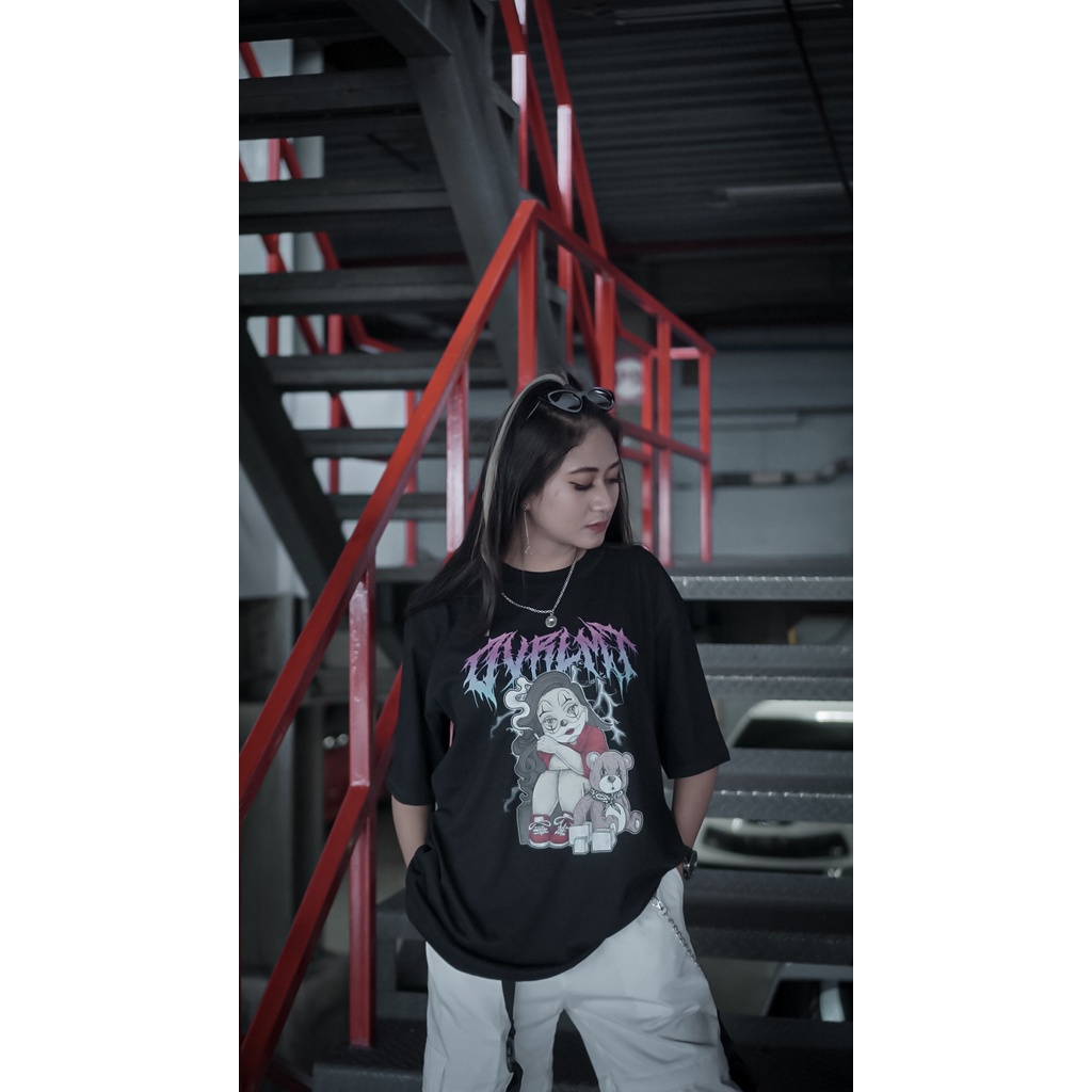 OVERLIMIT JOKER GIRL OVERSIZE | KAOS OVERSIZE | STREETWEAR