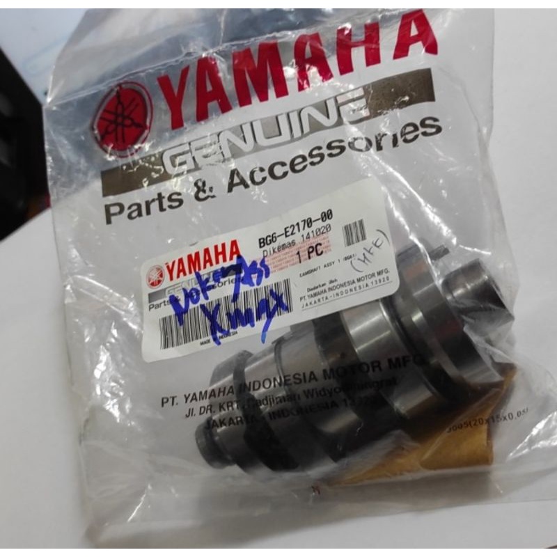 NOKEN AS CAMSHAFT XMAX X MAX ASLI ORI YAMAHA BG6 E2170 00