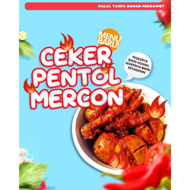 

Ceker pentol pedas