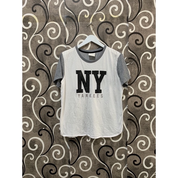 kaos mlb yankees second / bekas