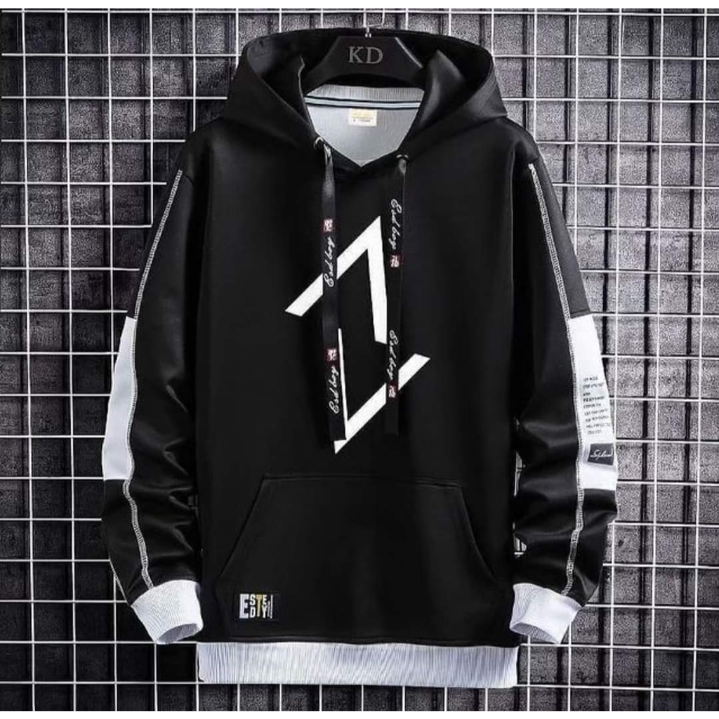 Cod Jaket Sweater Hoodie Distro Pria Sweeter Hudy Y-8 Laki Laki Sweter Hudie Putih Cowok Suiter Hody Cowo Sewiter Hudie Keren Sweeater Hodiee NewYork Swater Hudie Trendi Sweather Hoody Remaja Switter Hoddy Simple Swetter Hodei Suwiter Bandung M L XL XXL-Gambar 13