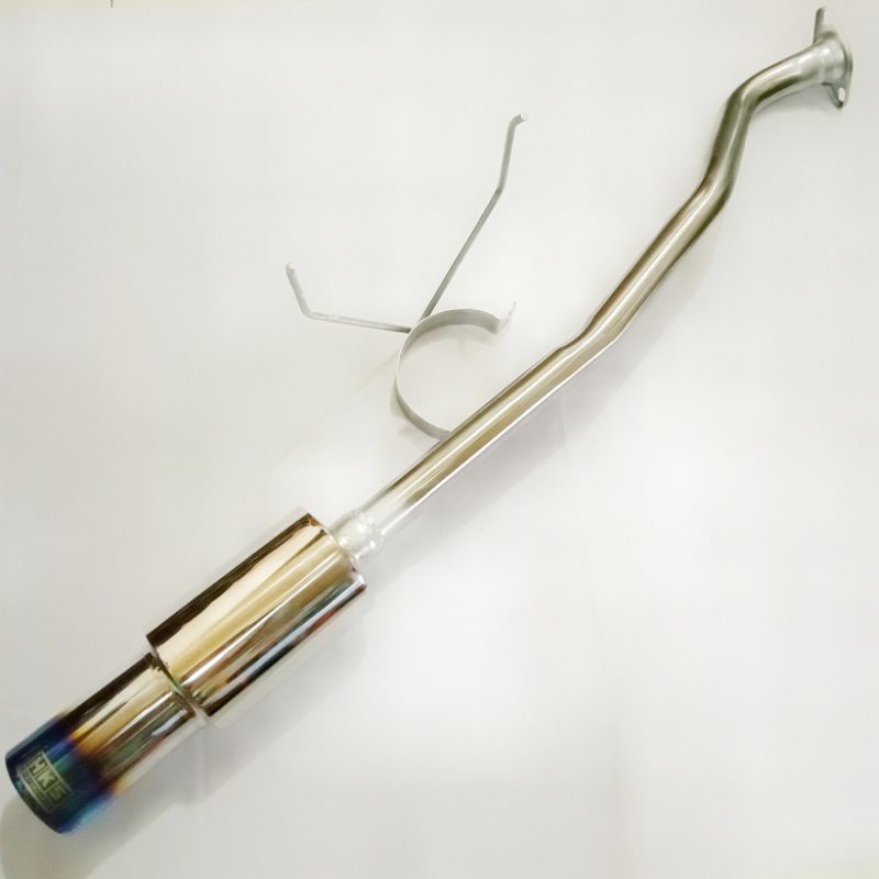 BOLT ON HONDA CITY KNALPOT HKS GRONEL STENLISS BIRU