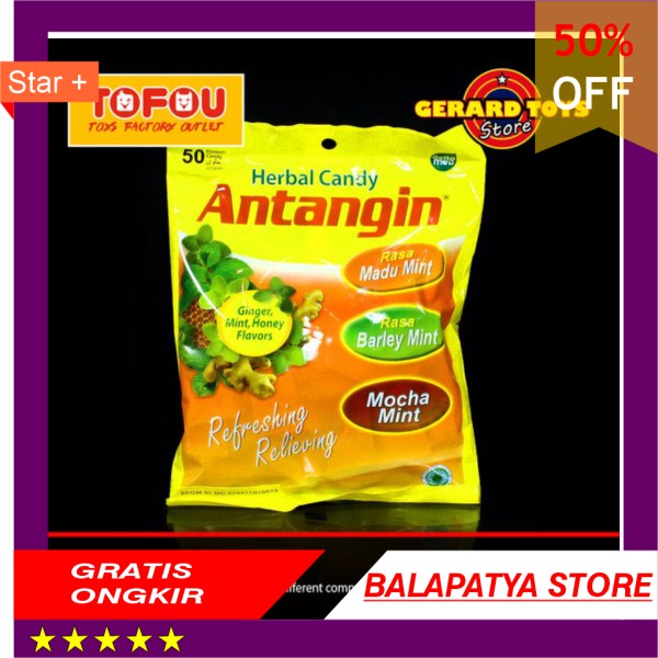 

PROMO !!! Permen Antangin Bungkus isi 50pcs MURAH BANGET