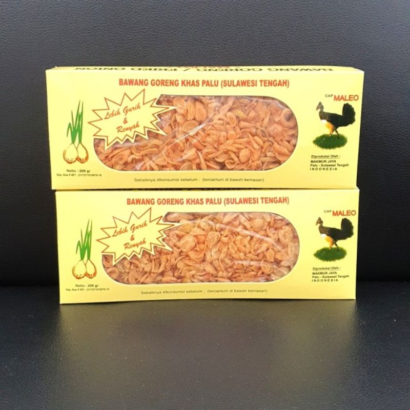 

Bawang Goreng Khas Palu Maleo