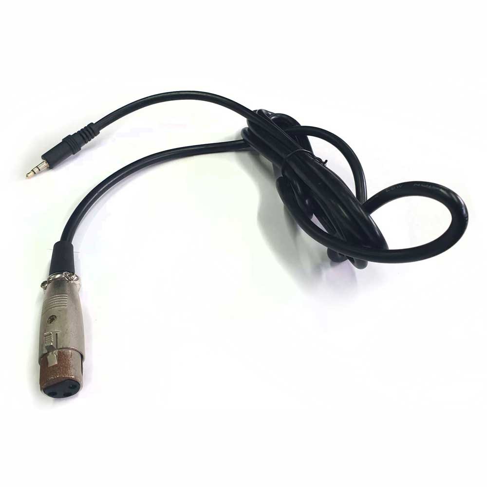 Kabel 3.5mm to XLR Karaoke Microphone Berkarat 2 Meter BM-800 BM-8000 BM-900 BM-700 Black 7RSK1RBK