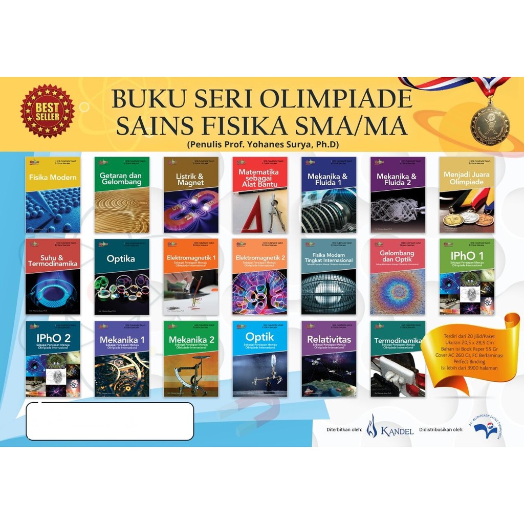 BUKU KSN OSN OLIMPIADE SAINS FISIKA SMA MA TIM Prof Yohanes Surya Ph.D METODE GASING