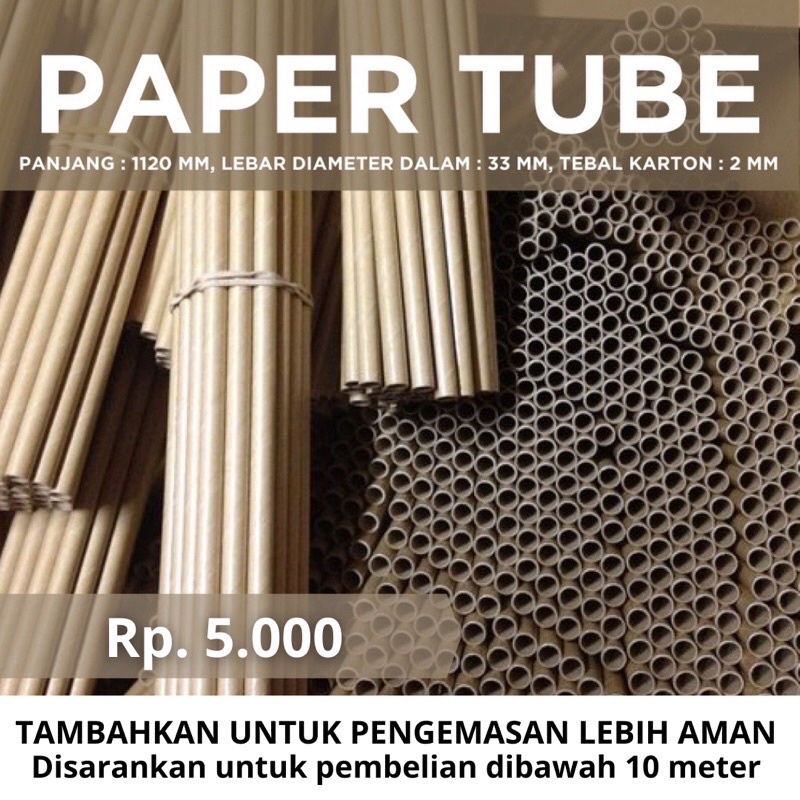 

paper core 2cm tambahkan untuk packing dalam untuk stiker kaca