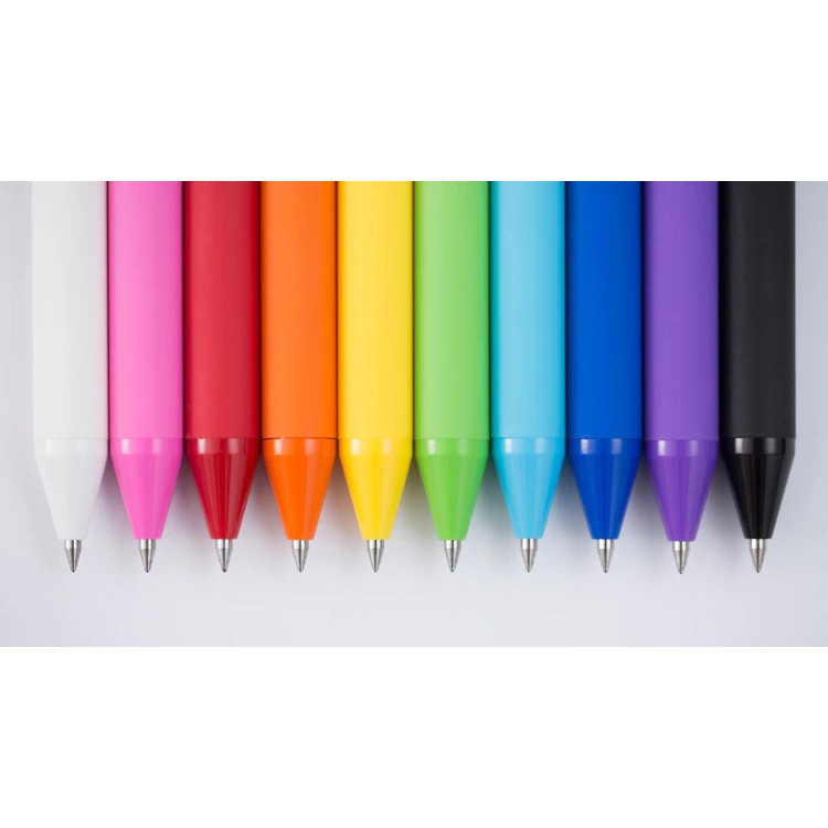 KACO PURE Candy Gel Pen Pena Pulpen Bolpoin 0.5mm 10PCS (Colorful Ink) - Mix Color