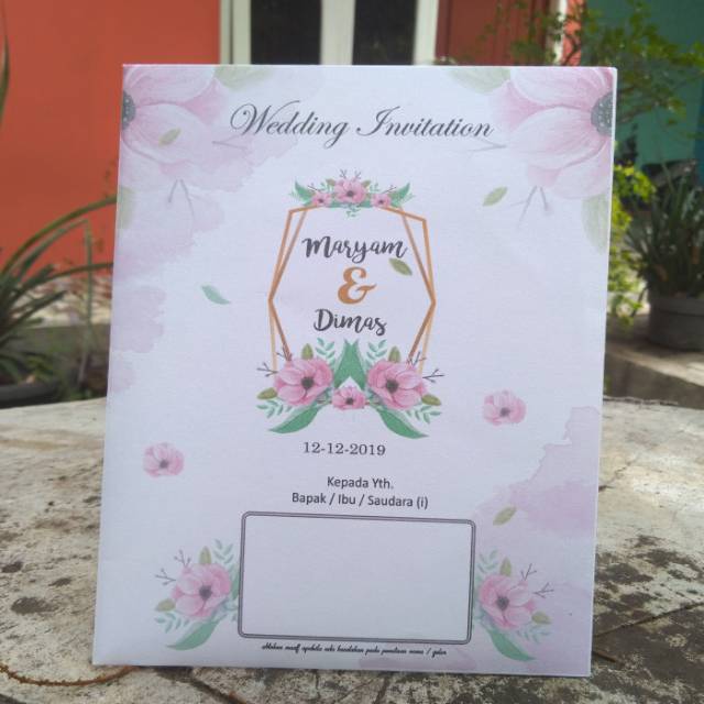 

Undangan Murah Softcover amplop