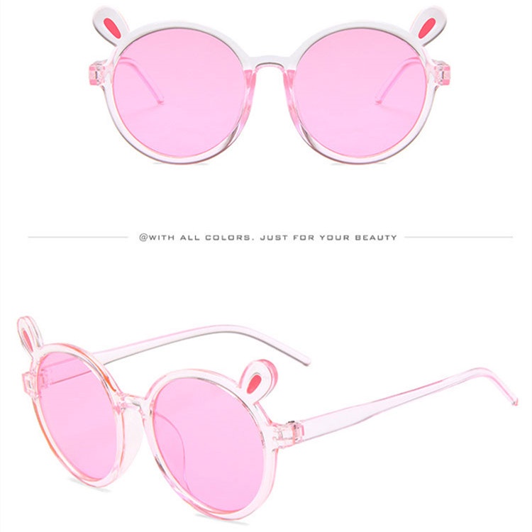 Rabbit Ear Kids Sunglasses - Kacamata UV Anak Warna Permen Lucu