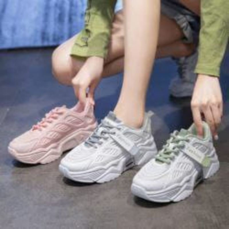 Sepatu Sneakers Olahraga Wanita Unisex 35-40 Premium Branded Murah Fashion Import JSSJ 3