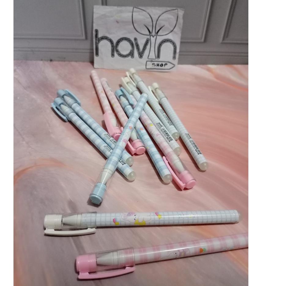 

Flash Sale 12pc PEN GEL bisa DI HAPUS/ERASABLE PEN GEL