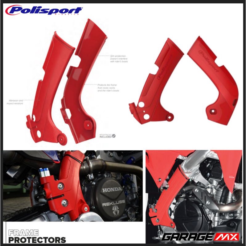 FRAME GUARD CRF 250R POLISPORT .. COVER RANGKA CRF 250