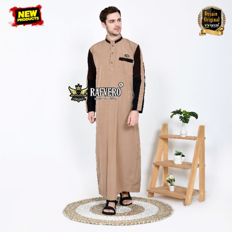 Gamis Jubah Pria - Gamis Jubah Pria Keyfan ORIGINAL RAFVERO