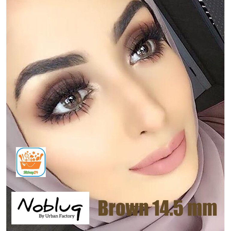 SOFTLENS NOBLUQ by URBAN FACTORY NORMAL 14.5MM GRATIS TEMPAT SOFLEN